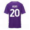 Fiorentina Moise Kean #20 Hemmatröja 2025-26 Korta ärmar